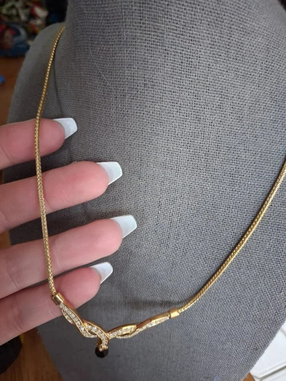 16 inch Roman Statement necklace